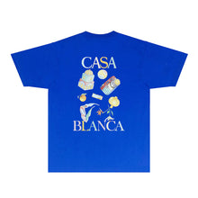 Casablanca T Shirts Street High-quality pure cotton
