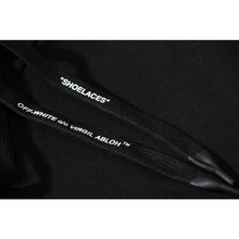 Off White hoodie thunderbolt monogram print hoodie