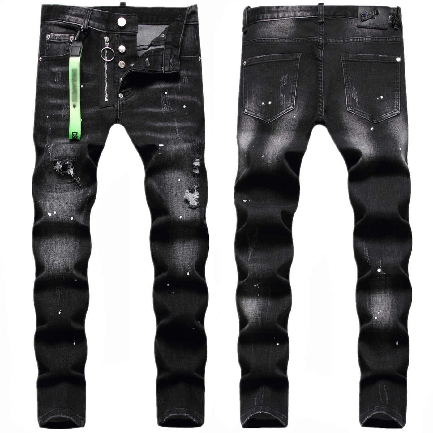 DSQ2 Jeans Ripped Stretch Jeans