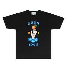 Casablanca T Shirts Street High-quality pure cotton
