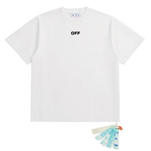OFF WHITE T SHITRS High-quality 100% pure cotton streetwear