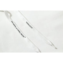 Off White hoodie embroidered plant leaf arrow hooded