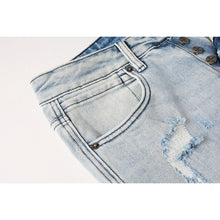 KSUBI Jeans Slim Fit Casual Stretch Ripped Jeans