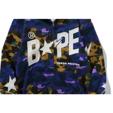 Bathing Ape Bape Hoodie Shark Head Star Camo Sweater
