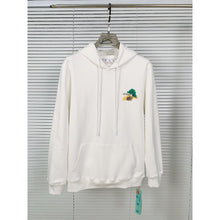 Off White hoodie painted arrow pattern hooded