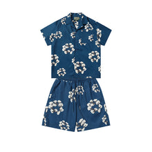 Denim Tears T shirt & Shorts 2 Piece Set Button cardigan woven