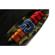 Bathing Ape Bape Hoodie Splicing Camouflage Sweater Male Shark Autumn