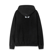 OW portrait oil painting pattern pullover hooded sweater