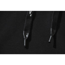 Off White hoodie acrylic hand painted graffiti arrow pattern pullover hooded