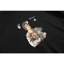 Off White hoodie woman bouquet basket pattern arrow hooded