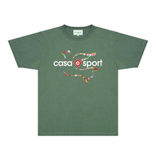 Casablanca T Shirts Street High-quality pure cotton