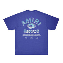 Amiri Washed Distressed T Shirt Printed Trendy Pure Cotton