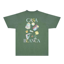 Casablanca T Shirts Street High-quality pure cotton