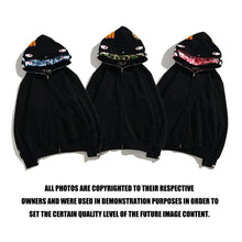 Bathing Ape Bape Hoodie Camouflage Cardigan Men's and Women's Sweater Hoodie Coat