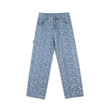 Men Jeans Straight Spring and Autumn Jeans Trousers
