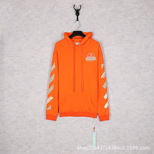 Off White hoodie Classic Arrow Strip Sleeve Hooded