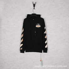 Off White hoodie Classic Arrow Strip Sleeve Hooded