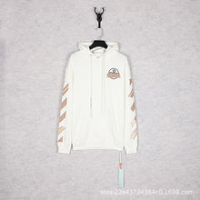 Off White hoodie Classic Arrow Strip Sleeve Hooded