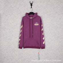Off White hoodie Classic Arrow Strip Sleeve Hooded