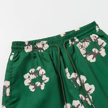 Denim Tears Shorts Yellow flower woven