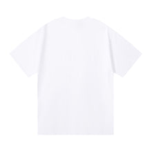 Purple T Shirts Milk Spot Printing Cotton Loose Casual Short Sleeve Men and Women