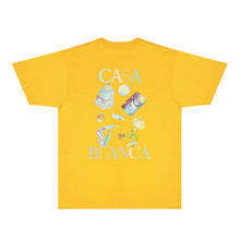 Casablanca T Shirts Street High-quality pure cotton