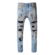 Men Trendy Jeans High-street trendy apparel