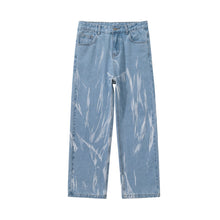 Men Jeans Hiphop Pants Loose Straight Jeans