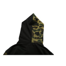 Bathing Ape Bape Hoodie Splicing Camouflage Sweater Male Shark Autumn