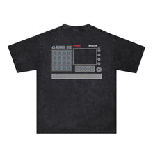 Amiri Washed Distressed T Shirt Printed Trendy Pure Cotton