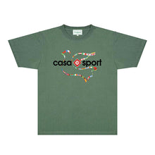 Casablanca T Shirts Street High-quality pure cotton