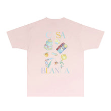 Casablanca T Shirts Street High-quality pure cotton
