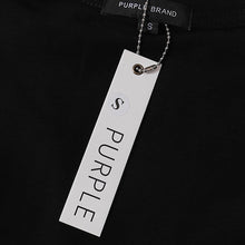 Purple T Shirts Thermal Printing Cotton Casual Short Sleeves Men and Women