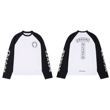 CHH Chrome Heart Long Sleeve Shirt Unisex Fashion Loose Long Sleeve Shirt