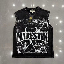 MAJESTIK T Shirts TANK TOP Loose fit 100% cotton