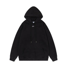 Off White hoodie Color Portrait Oil Painting Wash Hood