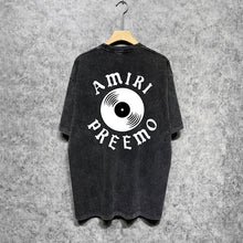Amiri Washed Distressed T Shirt Printed Trendy Pure Cotton