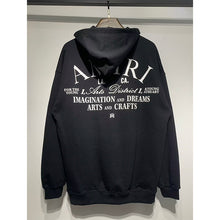 Amiri Hoodie High Street Fashion Prints