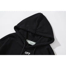 Off White hoodie Bee Flower Arrow pattern hooded