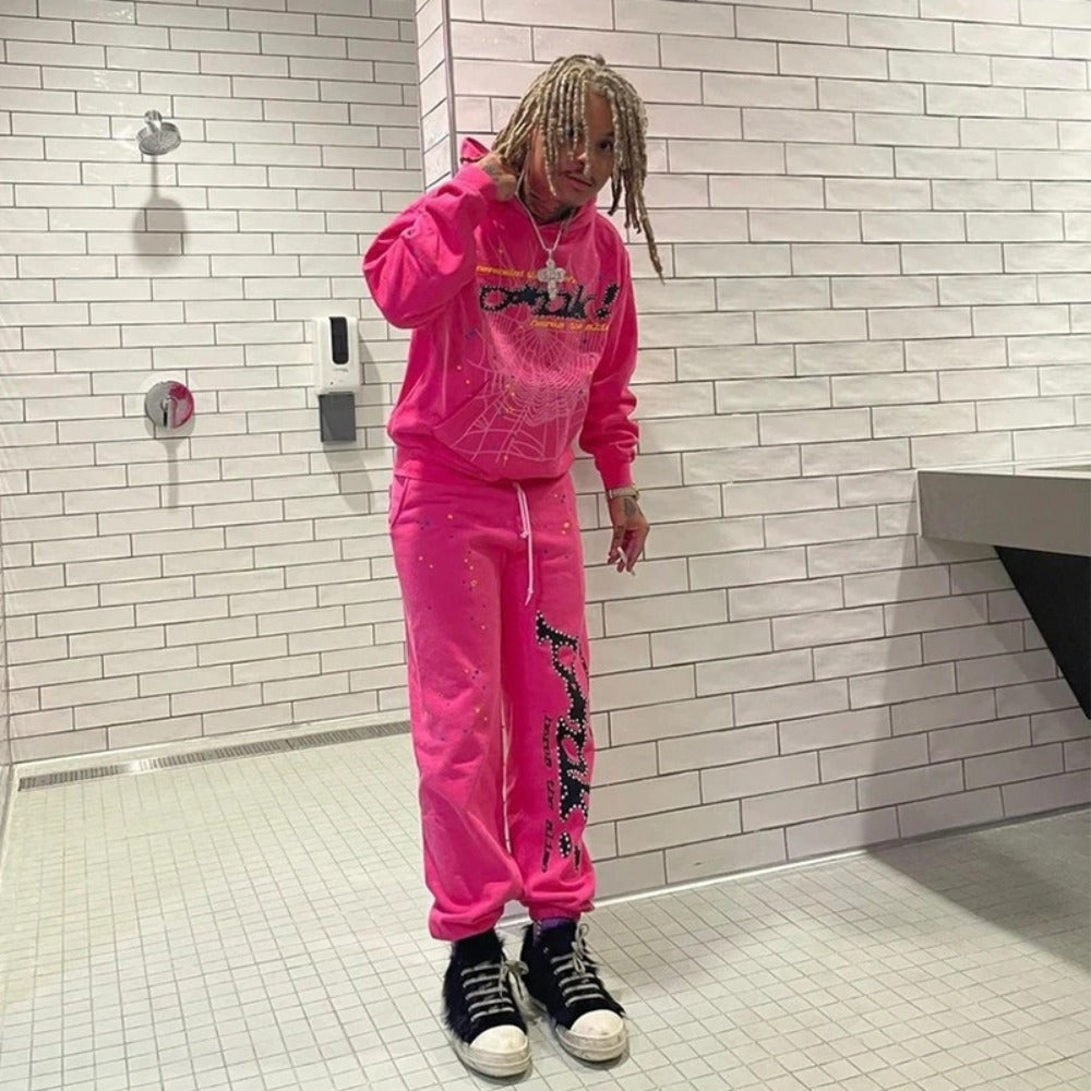 Sp5der Hoodie & Sweatpants （Need to be purchased separately）