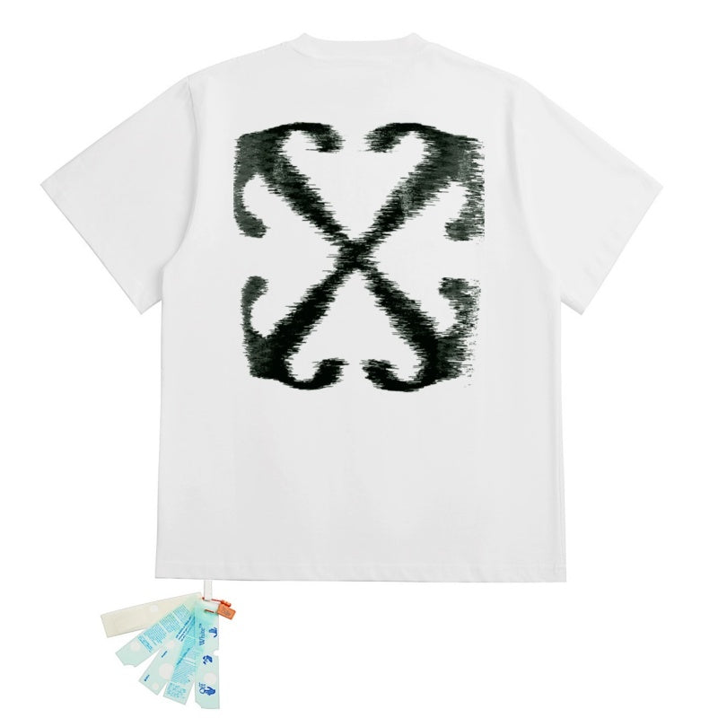 OFF WHITE T SHITRS High-quality 100% pure cotton streetwear