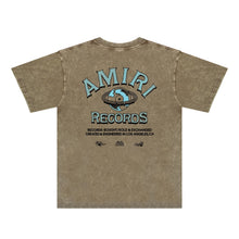 Amiri Washed Distressed T Shirt Printed Trendy Pure Cotton