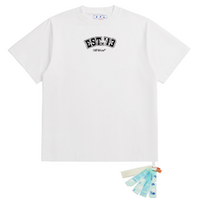OFF WHITE T SHITRS High-quality 100% pure cotton streetwear