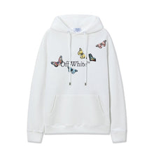 Off White hoodie large letter print pattern pullover