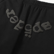 Sp5der Sweatpants Cobweb Puff Print Pure Cotton