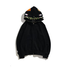 Bathing Ape Bape Hoodie Camouflage Cardigan Men's and Women's Sweater Hoodie Coat
