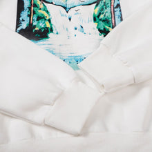 Off White hoodie speed bump landscape illustration fleece hooded