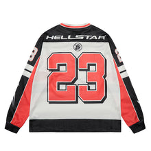 HS Long Sleeve Shirts Hip-hop loose oversize