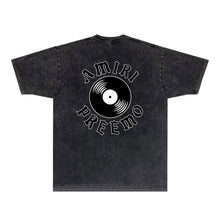 Amiri Washed Distressed T Shirt Printed Trendy Pure Cotton
