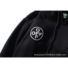 Off White hoodie dyed graffiti pink arrow hooded
